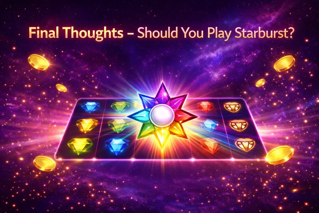 Final Thoughts – Should You Play Starburst